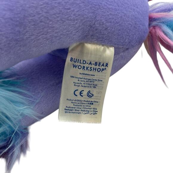 Build A Bear Purple Unicorn - Picture 3 of 7